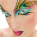 Bibabala 5 Pairs Fluorescent Glow in the Dark False Eyelashes Reusable Dramatic Cat Eye Lashes for Women (Fluorescent Green - Buy Online on GoSupps.com