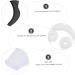 Gleavi 32PC Anti-Slip Glasses Frame Covers | Soft Silicone Replacement Tips & Ear Hooks - White 6x5cm - Buy Online on GoSupps.com