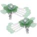 FRCOLOR Hanfu Hair Clip Pairs Antique pair clip flower pearl hairpins bedazzler Alligator Clamps jewelry chinese clips classical Miss Glass Chinese Hairpin - Buy Online on GoSupps.com