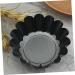 OUNONA 6pcs Cake Mold Wrought Iron Pastry Small Cake 6.5x6.5x2.2cm Black - Buy Online on GoSupps.com