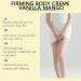  homomdy Vanilla Body Firming Cream Moisturizing Lotion for Frizzy Skin of Arms and Legs Firms and Lifts Loose Skin Youthful Appearance Improve Elasticity (1pcs) - Buy Online on GoSupps.com