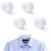 4 Roll Disposable Collar Protector Sweat Pads  Self-Adhesive Neck Liner Pads Comfortable Shirt Collar Protector Sweat Pads Collar Protector Hat Sweat Liner Against Sweat Stains