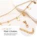 GORTIN Sequins Boho Wedding Gold Headpiece Bohemian Headbands Festival Costume Hair Accessories for Women - Buy Online on GoSupps.com