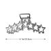 Star-shaped Metal Hair Claw Clip - Ideal for Styling | Large Hair Clip Accessory for Women and Girls - Buy Online on GoSupps.com