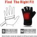 Rechargeable Wireless Fingerless Heated Writing Gloves,Heated Work Gloves for Men and Women,USB Heated Gloves Suitable for Work, Play, Ski, Bike, Hiking, Outdoor Adventure 4.3*7 ing(M) - Buy Online on GoSupps.com