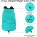 Shop Docio Dog Winter Coat - Cotton Padded Jacket Vest for Small Dogs | L Turquoise | 1-Pack - Buy Online on GoSupps.com