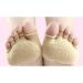 Exceart Metatarsal Sleeve: No Show Five Toe Forefoot Socks for Women Men - 1 Pair - Buy Online on GoSupps.com