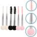 18-Piece Makeup Made of Sponge Brush Set Make Up Makeup Brush Set Mascara Brush Foundation Brush Girls Makeup Set Impression Set Travel Makeup Brush Aluminium Tube - Buy Online on GoSupps.com