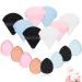 Jspupifip 16 Pieces Mini Powder Puff Bulk Face Triangle Finger Makeup Puff Bulk Soft Beauty Face Setting Sponge Pack for Mineral Loose Powder Body Cosmetic Foundation Sponge Wet Dry Cosmetic Tool Type B