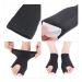 Hallux Valgus Corrector for Two Toes - Day & Night Foot Care Black Half Socks - Buy Online on GoSupps.com