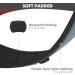 Joytale Softly Padded Neoprene Dog Collar for Small Dogs - Reflective Nylon Gray Size S (1 Pack) - International Shipping Available - Buy Online on GoSupps.com