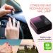 Buy Praying Wireless LED Nail Lamp Portable Gel-UV Nail Dryer with 4 Timer Settings & LCD Display | Professional Purplish Red Nail Lamp for Home & Salon Use - Buy Online on GoSupps.com