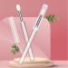 Silicone Lip Brushes With Transparent Handles And Cap Lip Applicators Brush For Cream Lip Mask Eyeshadow And Lipstick Silicone Lip Brush Set Silicone Lip Brushes With Covers - Buy Online on GoSupps.com
