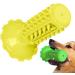 Zceplem Dog Toothbrush Toys - Conical & Toothed Cubes for Puppies | Classic Sound Dog Zingers (Yellow) | Best Study Toys for Dogs | Perfect for Shelters & Homes - Buy Online on GoSupps.com