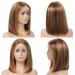 Ombre Bob Lace Front Wig Human Hair 4/27 | Pre Plucked & HD Frontal | 10 150% Density | For Black Women - Buy Online on GoSupps.com