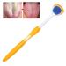 Buy 10-Piece Silicone Tongue Cleaning Brush Set - Effective Tongue Scraper & Cleaner in Orange for Fresh Breath - Buy Online on GoSupps.com