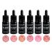 Set of 6 Colors Nabi Ink Velvet Lip Tint Liquid Lip Stain (Brown Tone Line)