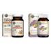 Garden of Life Organics Extra Strength 60 Tablets Turmeric & 60 Tablets Women's Once Daily Whole Food Multivitamin
