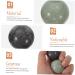 Beavorty 8-Sentence Custom Marble Massage Balls - Chinese Handcrafted Stress Relief Balls for Wrist and Hand Massage - Buy Online on GoSupps.com