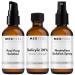 MedPeel Salicylic Acid 20% Essential Peel Kit Includes Peel Prep Neutralizer Medium Strength Professional Grade Chemical Face Peel for all Skin Tones 1oz/30ml (Kit of 3)