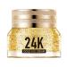 24K Gold Hyaluronic Acid Anti-Aging Multi-Effects Eye Cream - For Dark Circles & Fine Lines - With Hyaluronic Acid & Ingredient Gold 1.4 Oz