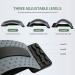 Back Stretching Device - Lumbar Support Stretcher for Pain Relief - Gray Black - Buy Online on GoSupps.com