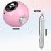 Upgraded Professional Nail Miller 35000 RPM - Electric Nail File Set for Gel & Acrylic Nails | Manicure Pedicure Kit with Ceramic Attachments | Safe for Beginners - Pink - Buy Online on GoSupps.com