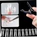 Healeved 1 Set Nail Extension Set Clear Fake Nails Gel De Cejas Transparente Gel for Nails Extension Nail Gel Nail Mold Kit Nail Art Kit Nail Kit Manicure Plastic Double Head Nail Piece 17.8x1.2cm As Shown - Buy Online on GoSupps.com
