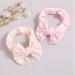 Buy Kiw Wednesday Baby Girl 3-Piece Nylon Turban Hair Bands - Pink Bowknot Elastic Straps for Newborns & Toddlers - International Shipping Available - Buy Online on GoSupps.com