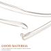 Coolhiya Retro Glasses Band - Replacement Arms for Sunglasses & Glasses Accessories | Durable Metal & Acrylic Frames - Buy Online on GoSupps.com