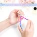 BQAN Cuticle Trimmer & Pusher Remover Kit for Fingernails and Toenails - Blue Purple - Buy Online on GoSupps.com