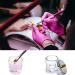 5 Pieces Nail Art Glass Crystal Cup Set with Lid - Ideal for Nail Studios Schools & Manicures | Nail Powder Shell & Dappen Dish - Buy Online on GoSupps.com