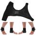 Zerone Open Heel Ankle Brace - Compression Wrap & T-Shaped Straps for Sports Fitness & Riding | Breathable Support & Stabilizer - Buy Online on GoSupps.com