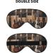 Soft Adjustable Guitar Bass Eye Mask - Comfort Sleep Mask for Men & Women - Black - Buy Online on GoSupps.com