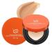 Mushroom Head Air Cushion Foundation CC Cream Liquid Foundation BB Cream ConcealerNude Makeup Moisturizing Brightening Pigment Liquid Foundation Oil Control(Natural)