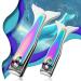 Mermaid Nail Clippers Stainless Steel Cuticle Remover Trimmer Scissor Manicure Pedicure Fingernail Nipper Tool Two Sizes - Buy Online on GoSupps.com