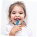 Magiclulu 12-Piece Silicone Toothbrush Set for Children | Oral Care & Hygiene Tools | Gentle Tooth Cleaning & Massage Device for Infants - Buy Online on GoSupps.com