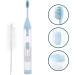 Minkissy 5 Pcs Sensitive Toothbrush Set for Braces & False Teeth - Portable & Foldable Dental Care (Blue) - Buy Online on GoSupps.com