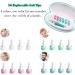 q twist ear cleaner - Spiral Ear Wax Removal Soft Silicone & Safe q Grips Earwax Remover Upgraded Ear Cleaner Tool for Adults & Kids Premium q-Grips Earwax Remover with 16 Replacement Tips - Buy Online on GoSupps.com