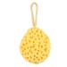 4 Colors Beauty Soft Sponge Body Shower Spa Exfoliator Washing Cleansing Scrubber Bath for Home Shower Use (Yellow)