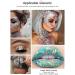 Knadgbft Eye Glitter Eyeshadow Hair Glitter Gel Long Lasting Sparkling Sequins Festival Shinny Decoration Party - Buy Online on GoSupps.com