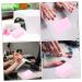 3 Pack Nail Remover Cotton Wipes Natural Fiber Makeup Remover for Nail Art Eyelash Glue & Manicure Pink - Buy Online on GoSupps.com