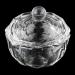 Clear Acrylic Liquid Powder Dappen Dish Set - 2 Glass Nail Art Bowls with Lids for Perfect Nail Designs - Buy Online on GoSupps.com