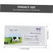 GLEAVI 2 Pcs Pregnant Tester Pregnancy Test Strip for Cow Sheep Pregnancy Test Strip Farm Animal Plastic Whitex2pcs 13X6.2X1cmx2pcs - Buy Online on GoSupps.com