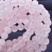 100pcs Rose Quartz 8MM Natural Crystal Beads for Jewelry Making with Free Stretch Cord - Buy Online on GoSupps.com