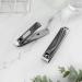 Black Nail Clippers Set  Ultra Sharp Sturdy Stainless Steel Fingernail and Toenail Clippers with Curved Blades for Ingrown Nails  2 pcs Black 2 - Buy Online on GoSupps.com