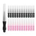 30 pieces of mini eyebrow brushes portable eyelash brush eyelash extension tools brush with cap interdental brush oral care brushes for eyebrows