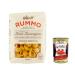 Italian Gourmet E.R. Rummo Conchiglie Rigate n.42 Slow-Processed Pasta Durum Wheat Semolina Bronze Design 500g + Italian Gourmet Pulp 400g