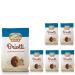 Divella Divella Briotti Biscuits with Fresh Cream and Cocoa 6 Packs of 400 Grams