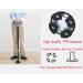 Adjustable Crutches Canes Aluminum Alloy Walking Stick Adjustable Multifunction Lightweight Non-Slip Elderly Crutch with Flashlight Handmade Smooth Sailing - Buy Online on GoSupps.com
